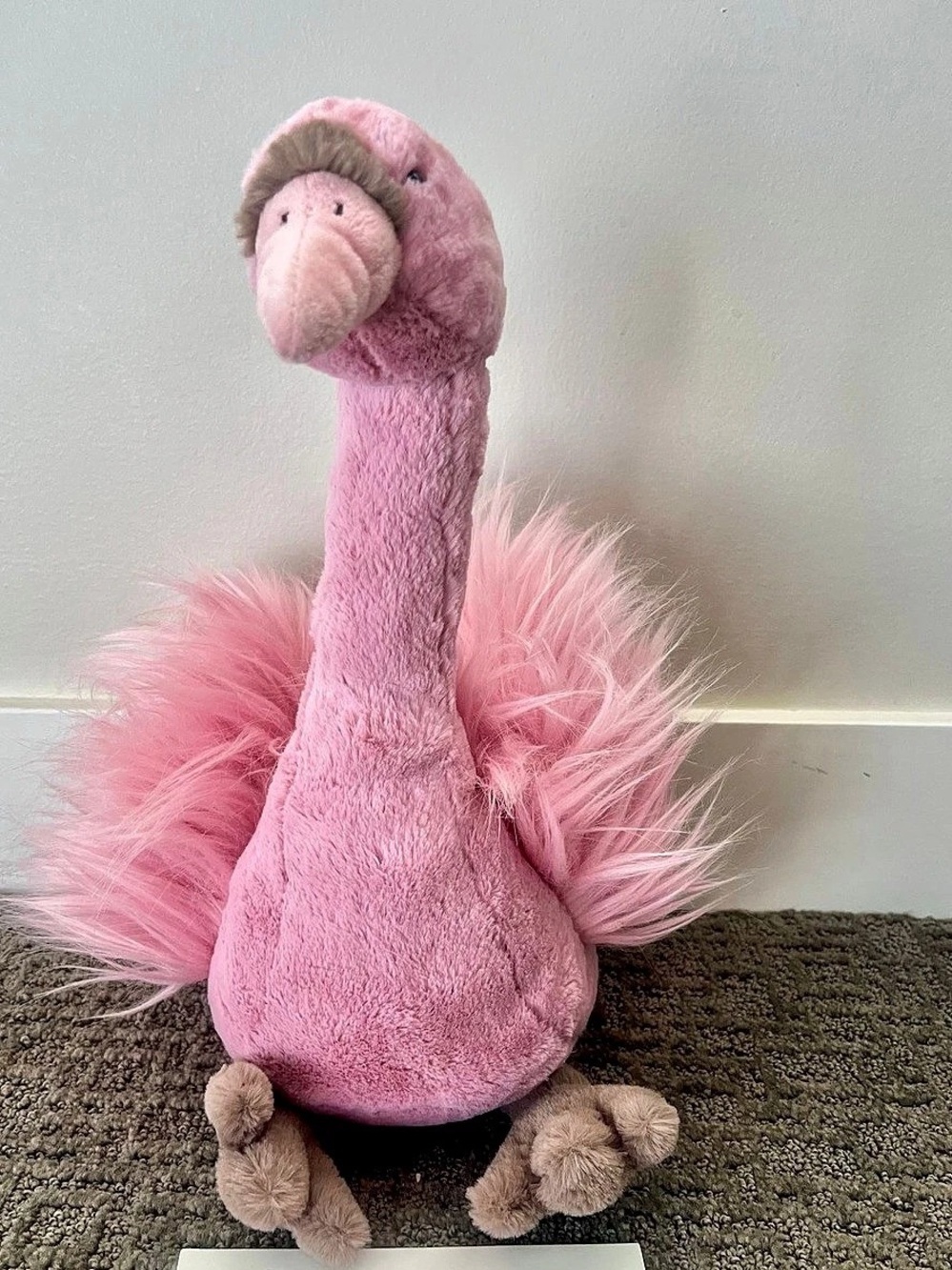 Retired Jellycat Petite Rose Solange Swan Petite NWT